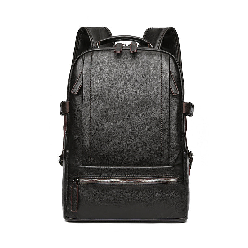 Premium Leather Backpack LoungeYard — product view 6