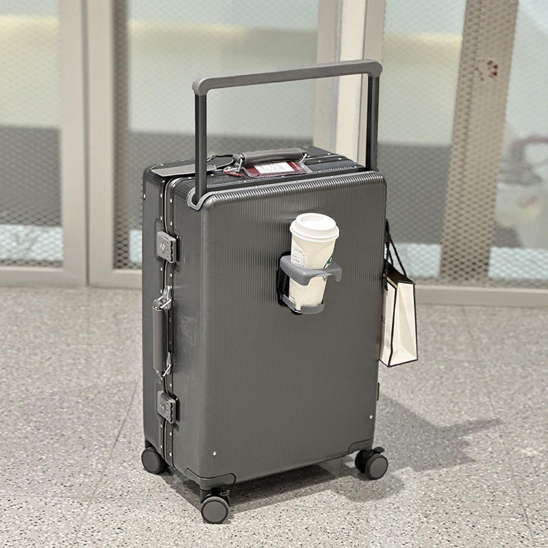 Elegant Hard-Shell Rolling Travel Case — product view 5