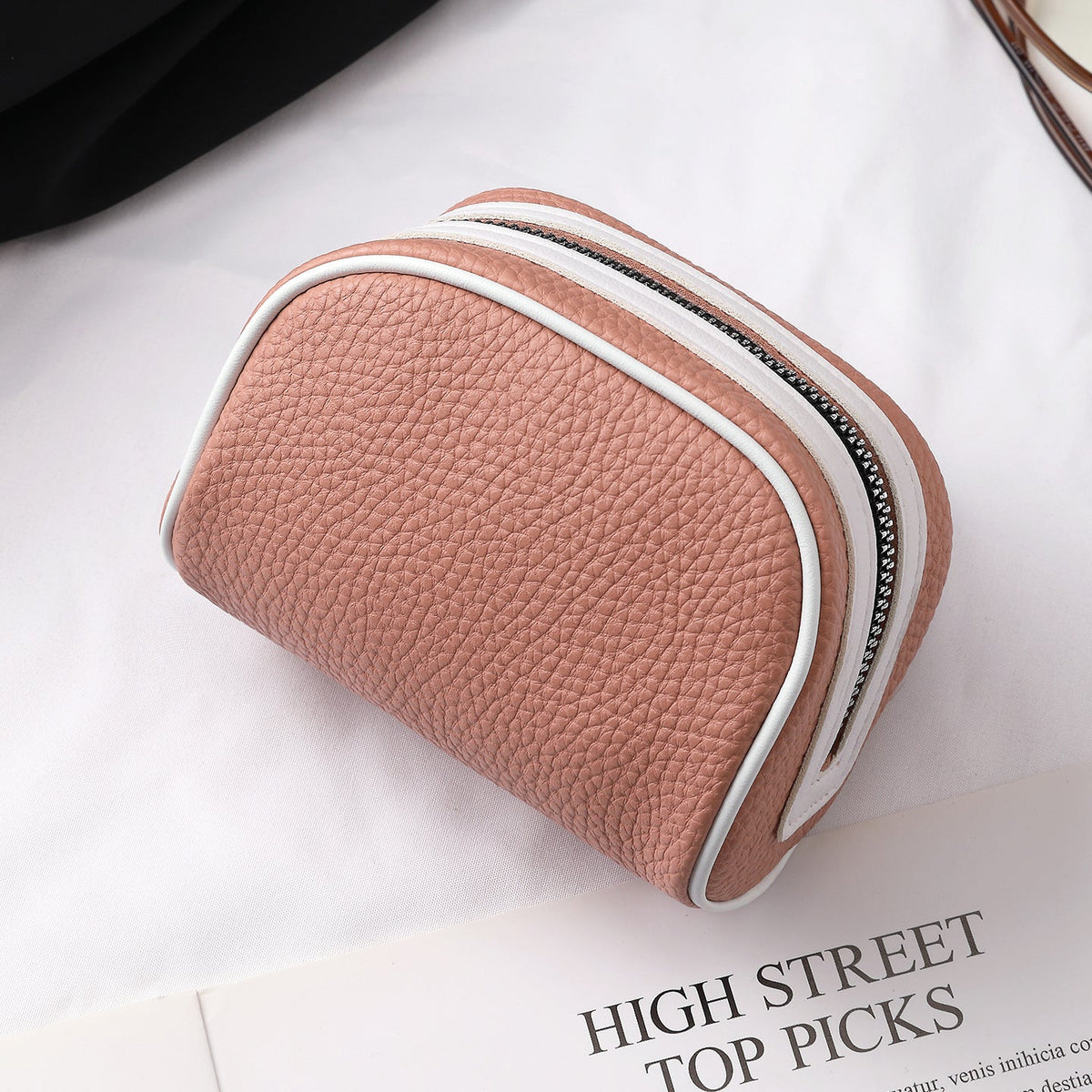 Compact Zippered Cosmetic Organizer — product view 1