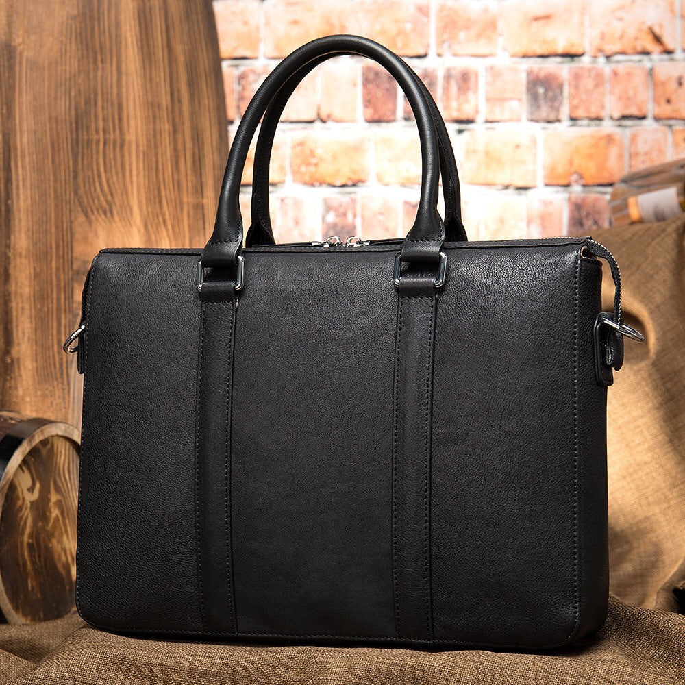 Elegant briefcase with removable laptop compartment LoungeYard — product view 7