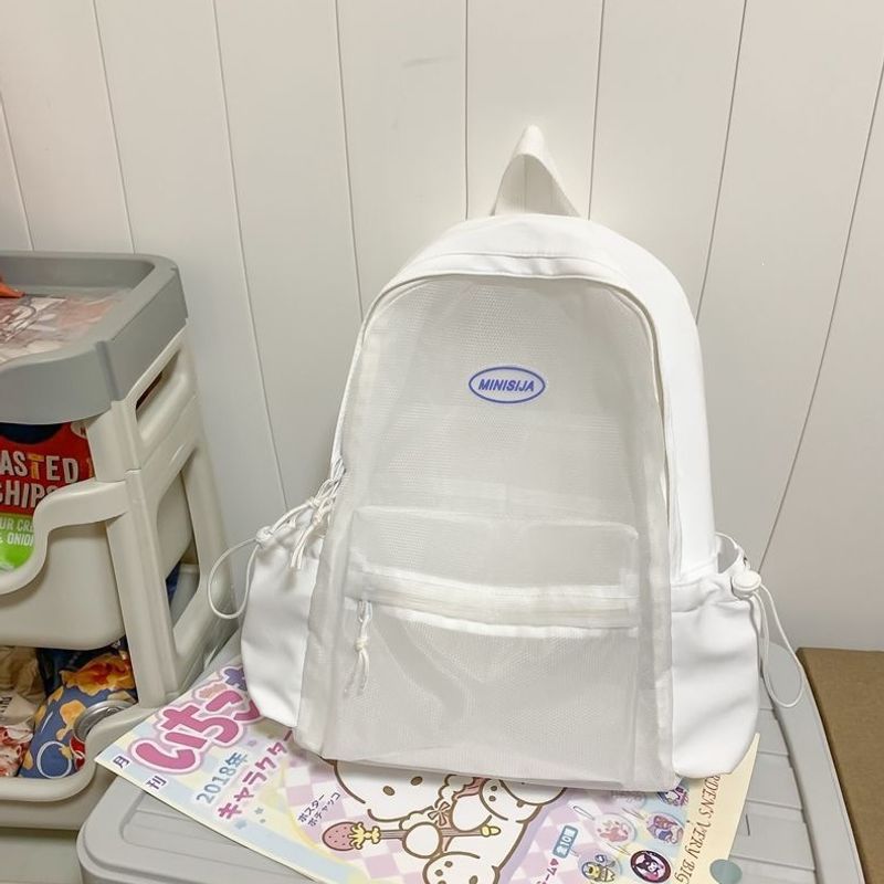 Transparent Mesh Backpack LoungeYard — product view 6