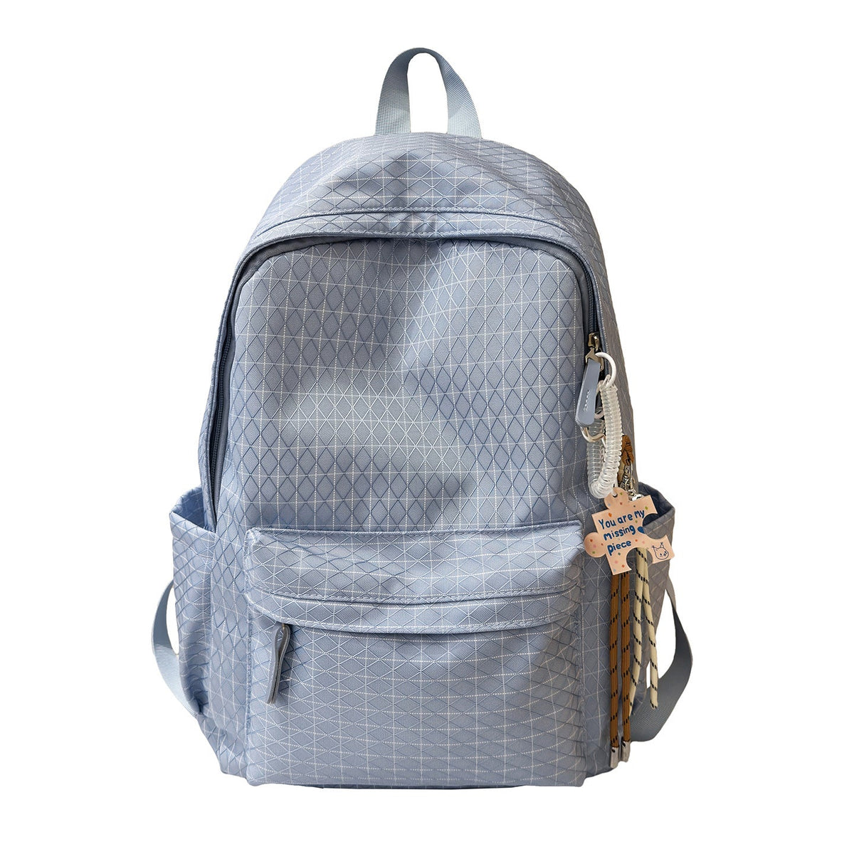 Casual Checkered Backpack LoungeYard — product view 5