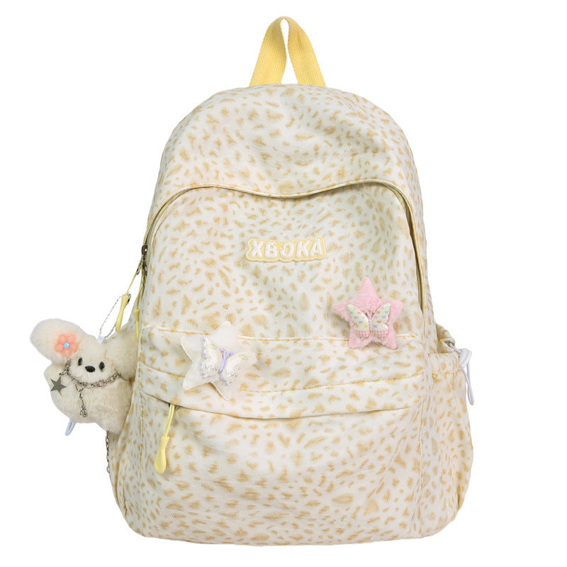 Cute Casual Printed Backpack LoungeYard — product view 5