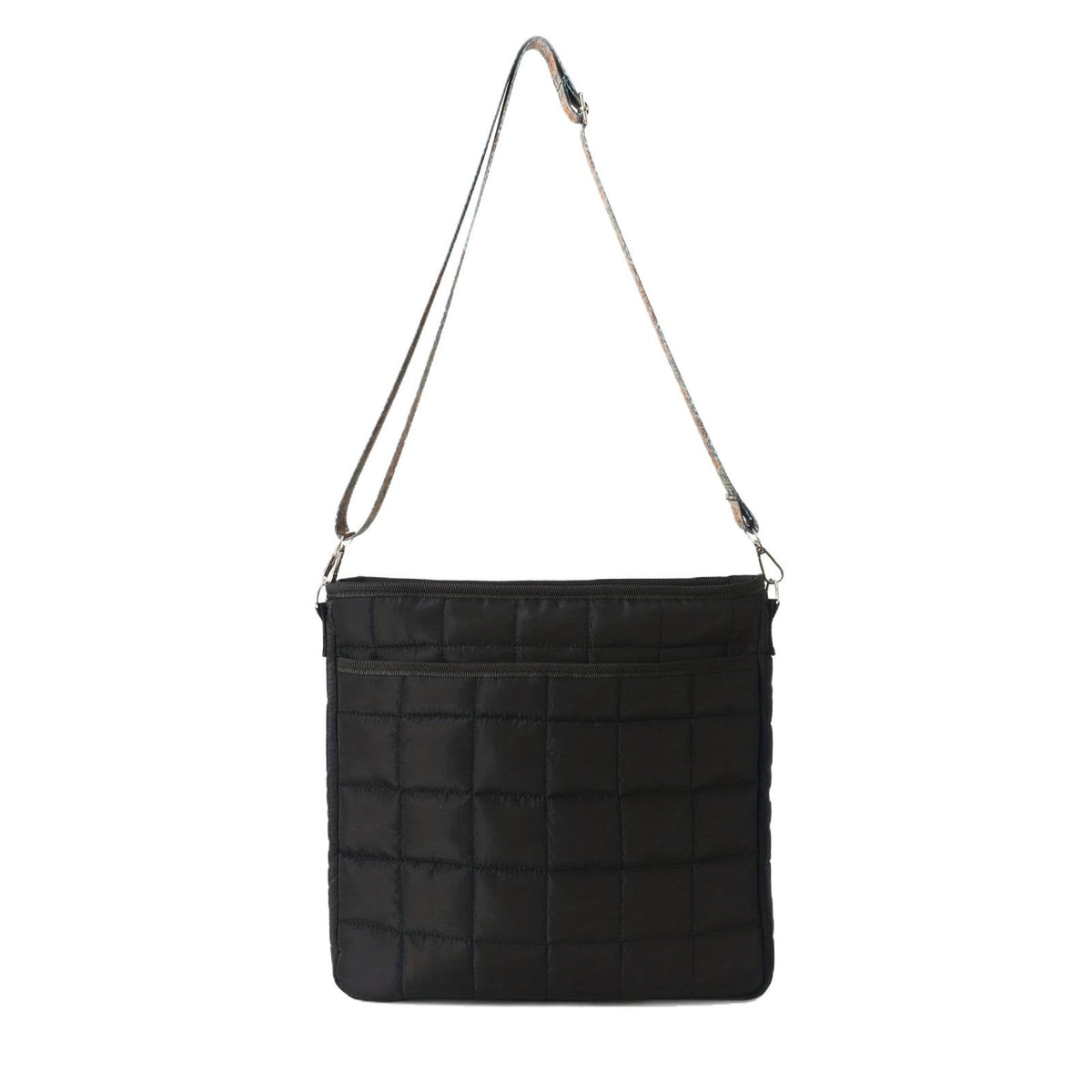 Fashionable shoulder bag with square quilted pattern LoungeYard — product view 5
