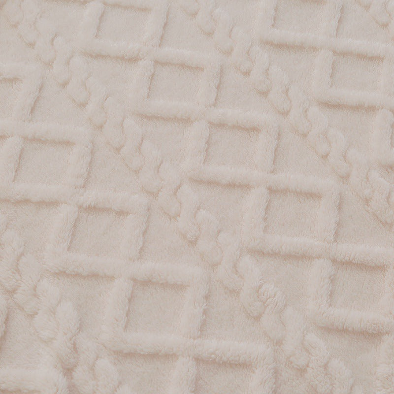 Textured Decorative Throw Blanket LoungeYard — product view 3