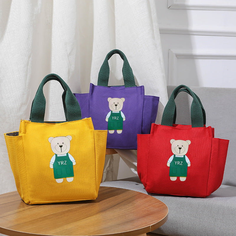 Cute Cartoon Tote Bag LoungeYard — product view 1