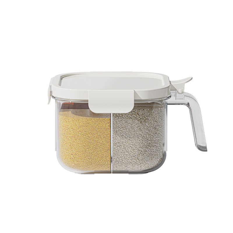 Kitchen Airtight 3-Compartment Storage Container with Removable Dividers and Secure Snap Closure — product view 5