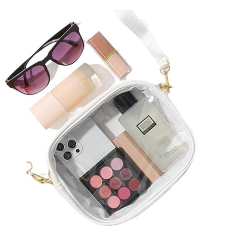 Transparent cosmetic organizer bag LoungeYard — product view 5