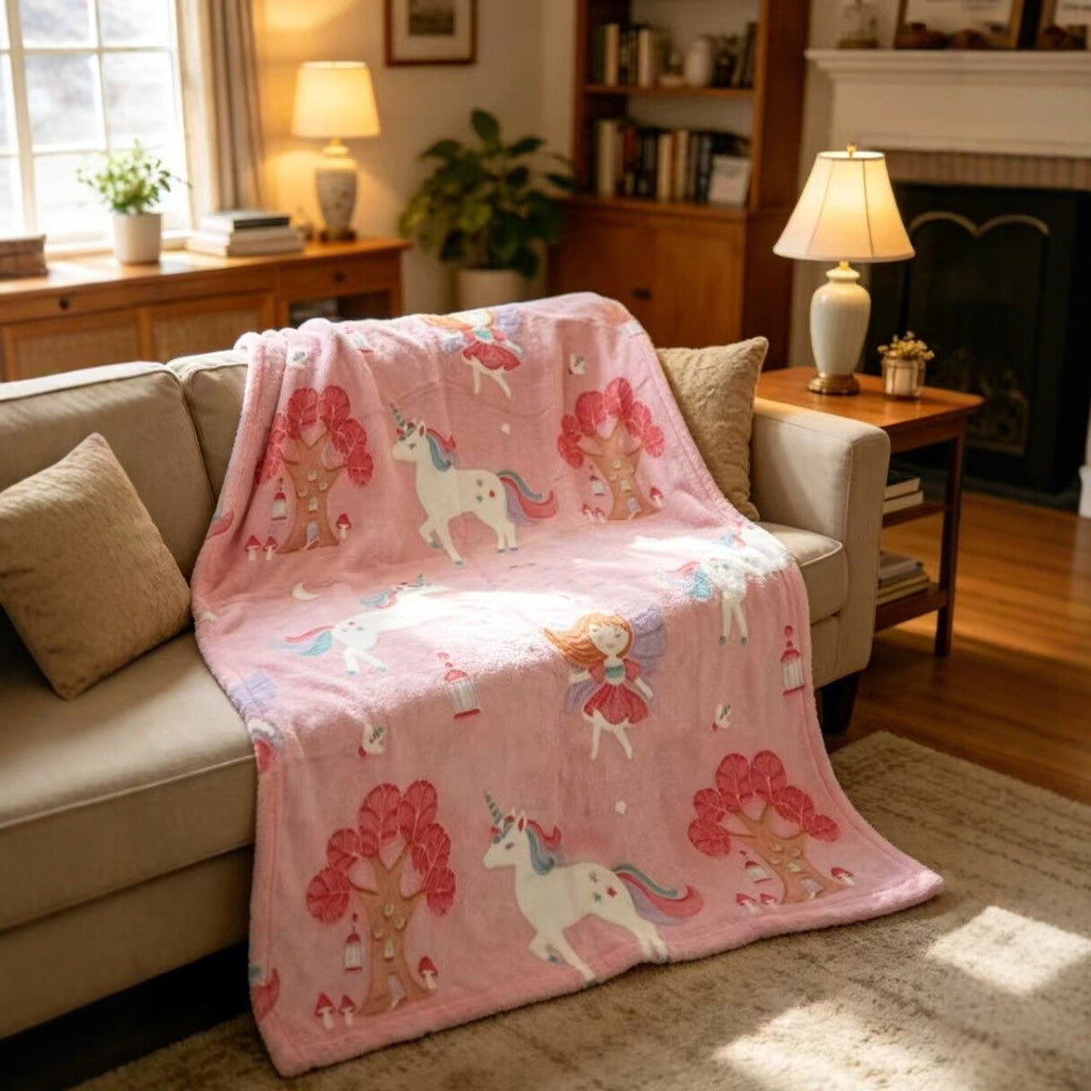 Cozy Decorative Throw Blanket — product view 4