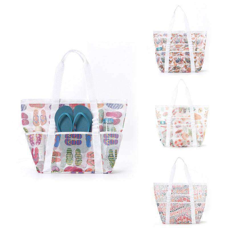 Practical beach bag with breathable design LoungeYard — product view 2