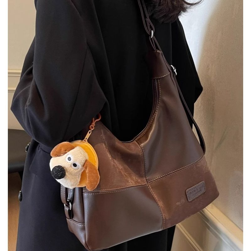 Casual Leather Hobo Bag LoungeYard — product view 2
