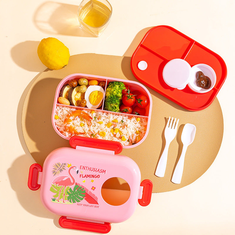 Creative Cartoon-Themed Lunch Box Set — product view 4