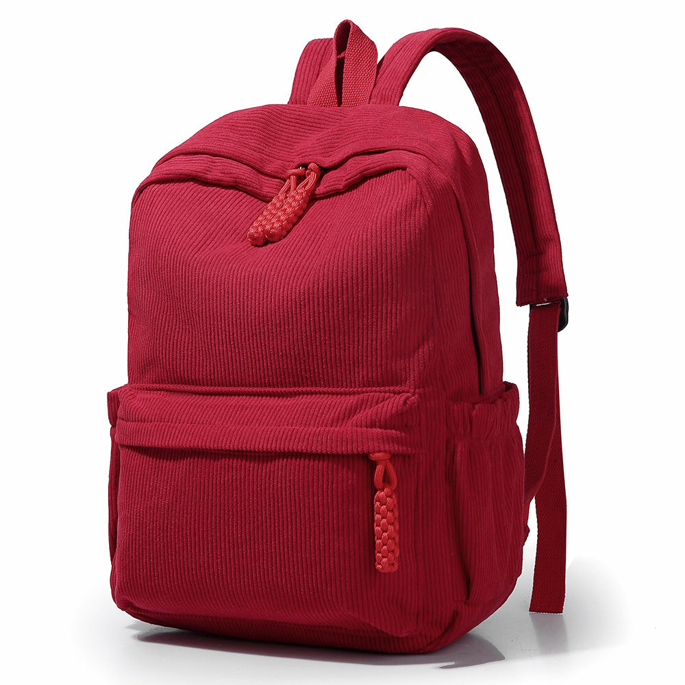 Textured Corduroy Daypack LoungeYard — product view 3
