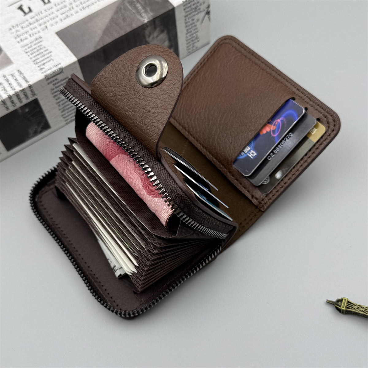 Premium Leather Card Holder — product view 5