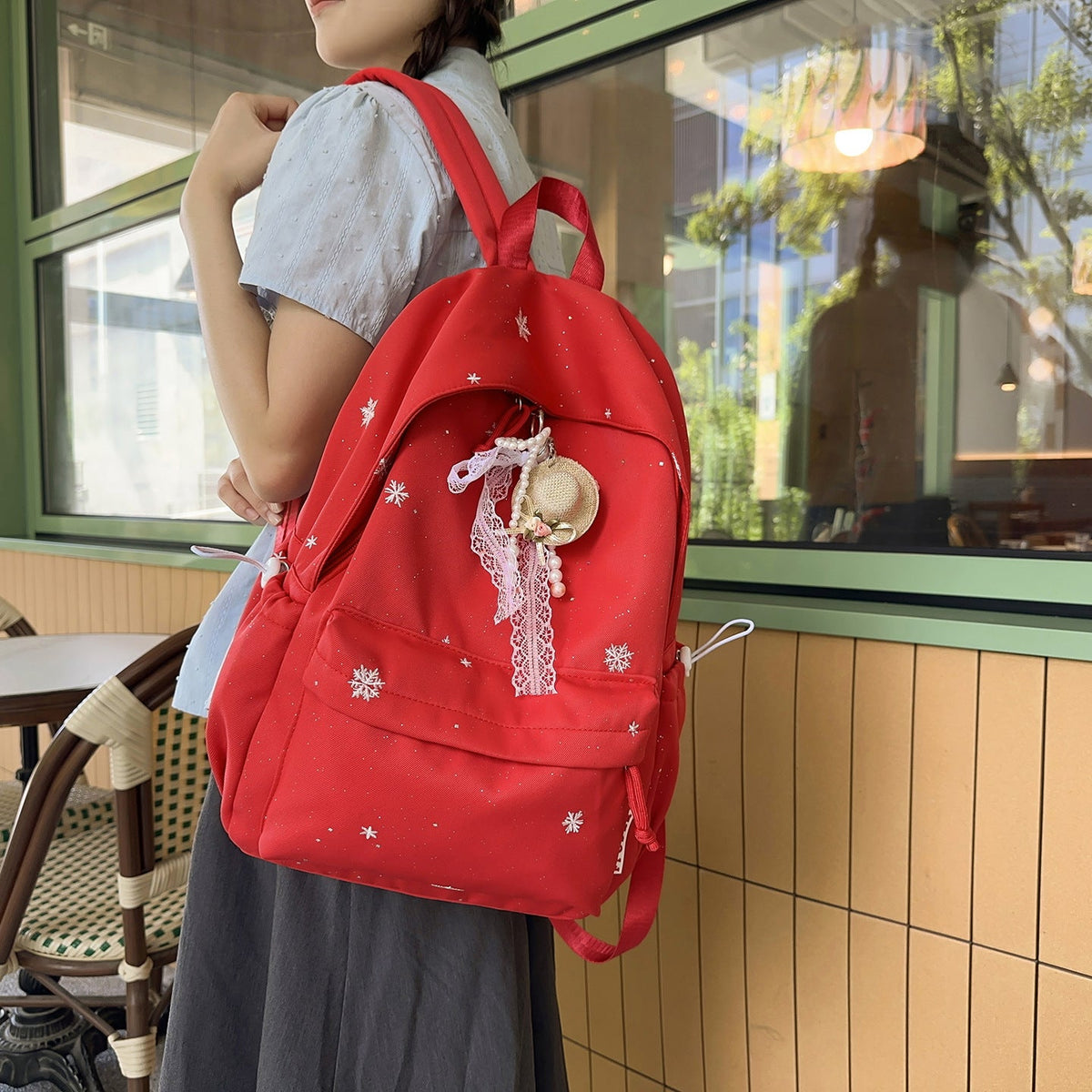 Cute Casual Backpack LoungeYard 1791205375 — product view 3
