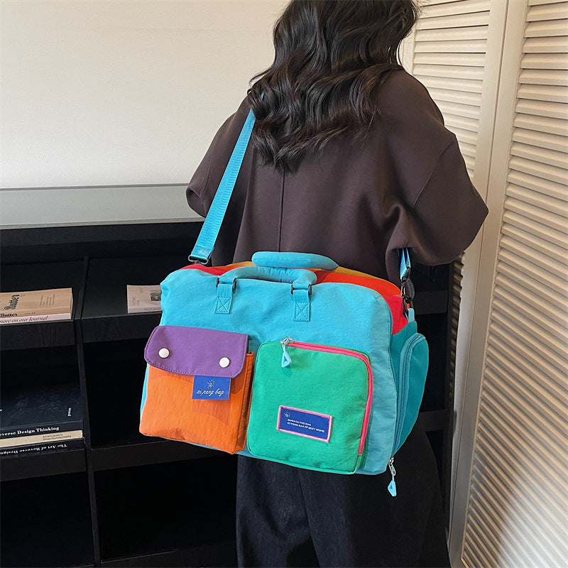 Multi-Pocket Casual Messenger Bag LoungeYard — product view 5