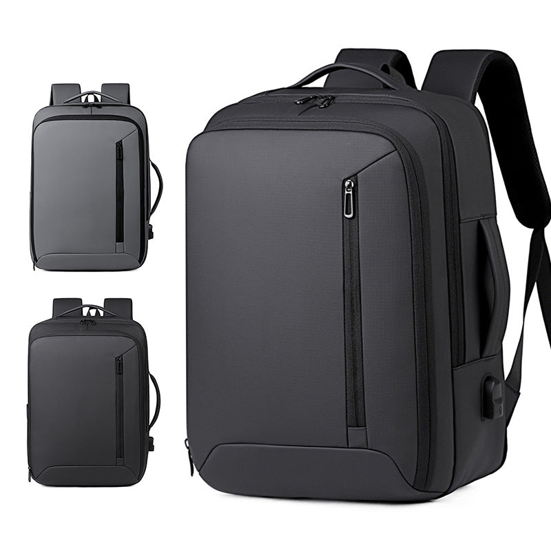 Everyday backpack with spacious interior and multiple compartments LoungeYard — product view 1