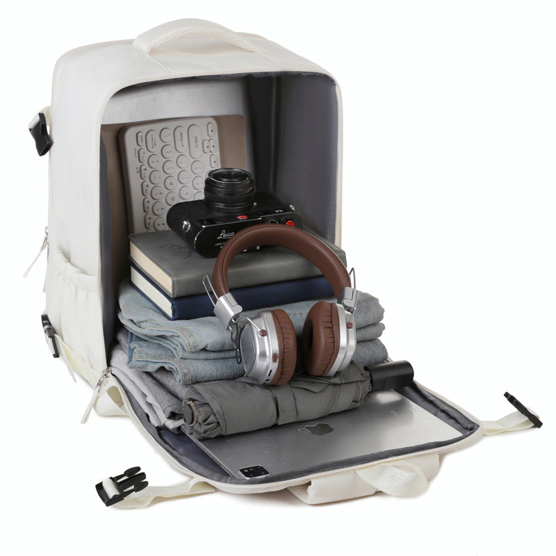 Versatile Multi-Compartment Laptop Backpack LoungeYard — product view 2