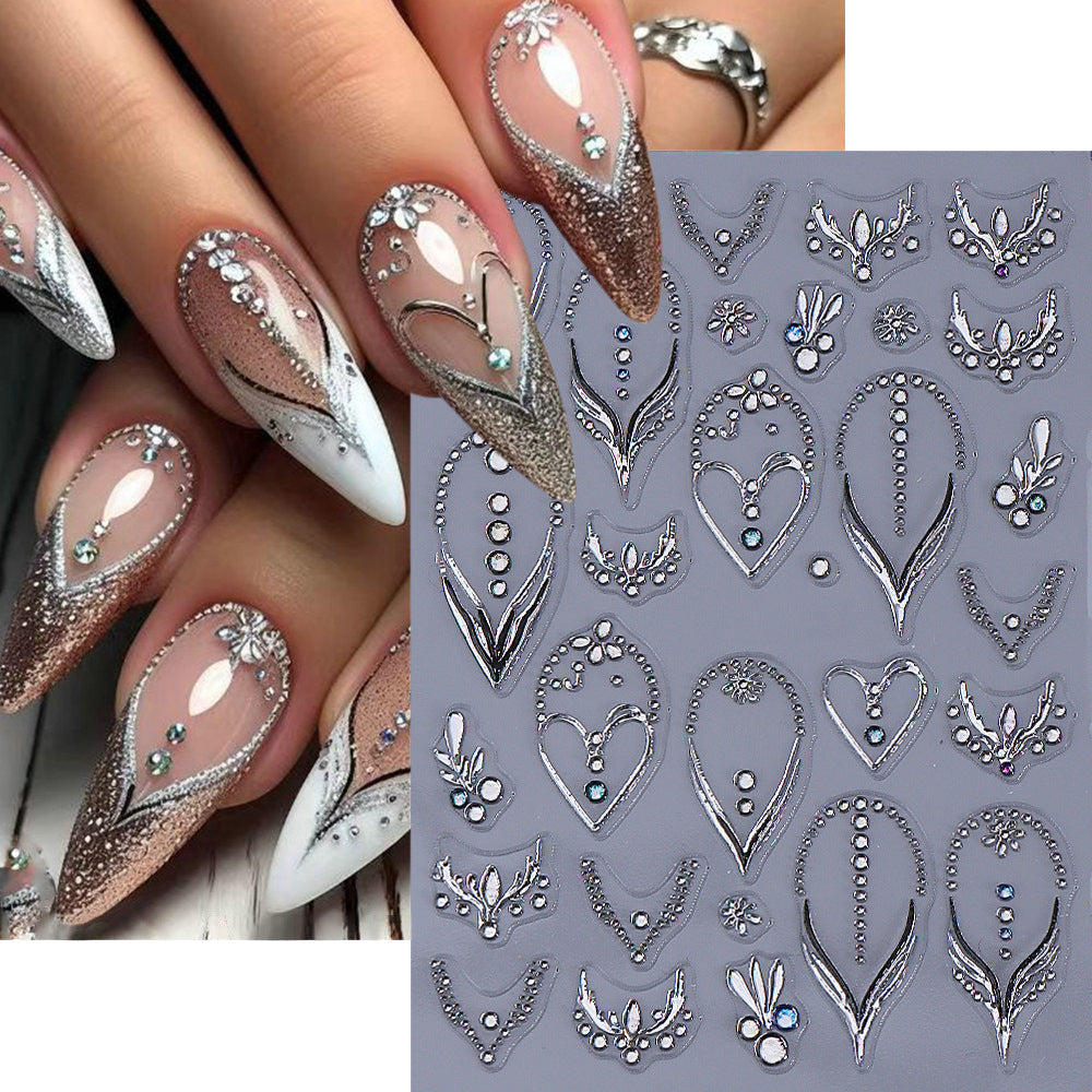 Elegant Rhinestone Nail Art Embellishments — product view 6