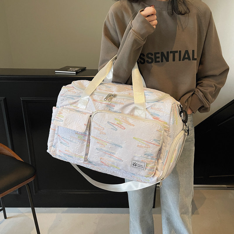 Embroidered Weekender Duffel LoungeYard — product view 3