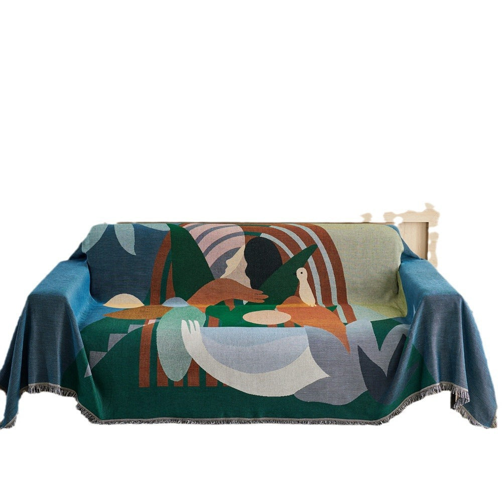 Artistic Throw Blanket — product view 1