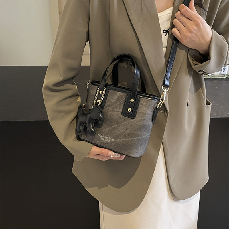 Compact Handheld Bucket Bag LoungeYard — product view 4