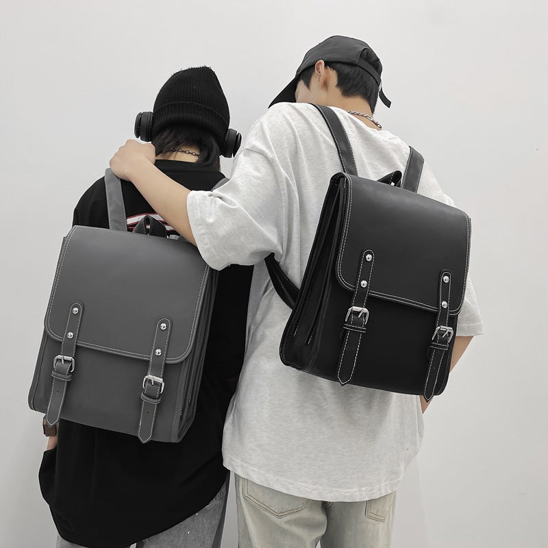Urban Backpack with Robust Design and Practical Compartments LoungeYard — product view 3