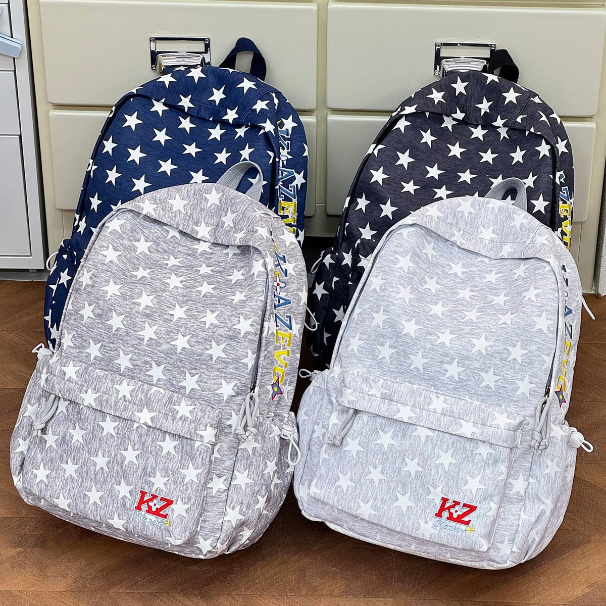 Star-Patterned Casual Backpack LoungeYard 1791205225 — product view 4