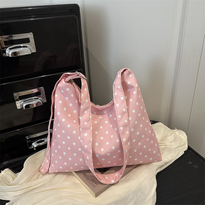 Polka Dot Tote Bag — product view 2