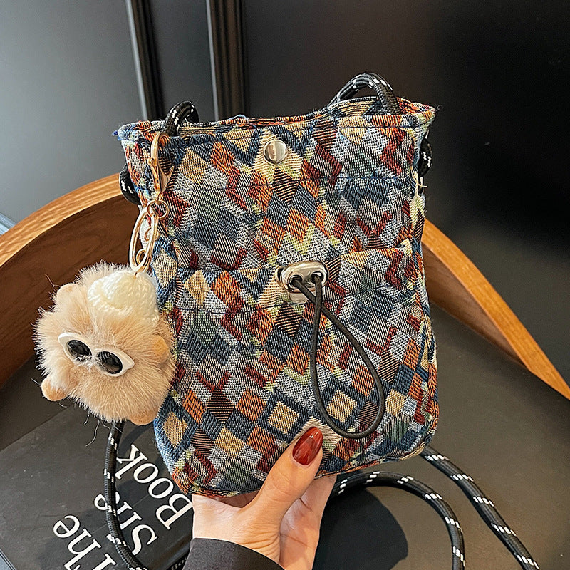 Geometric Pattern Crossbody Bag — product view 7