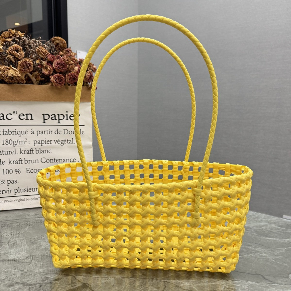 Handmade wicker bag LoungeYard — product view 4
