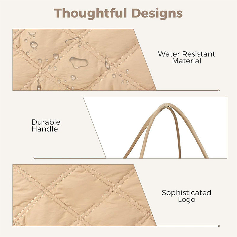 Padded everyday shopping bag LoungeYard — product view 4
