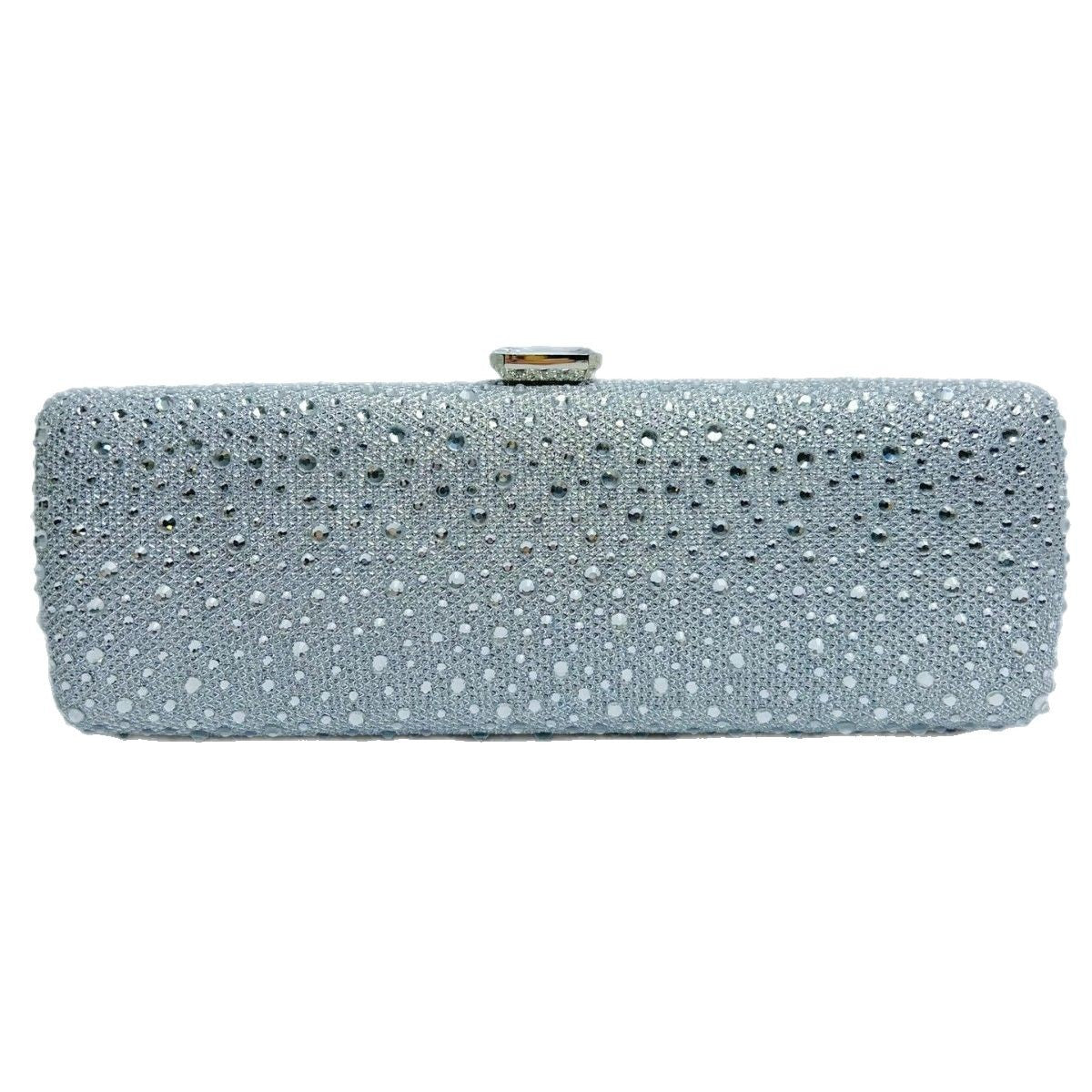 Rhinestone-Embellished Clutch — product view 5