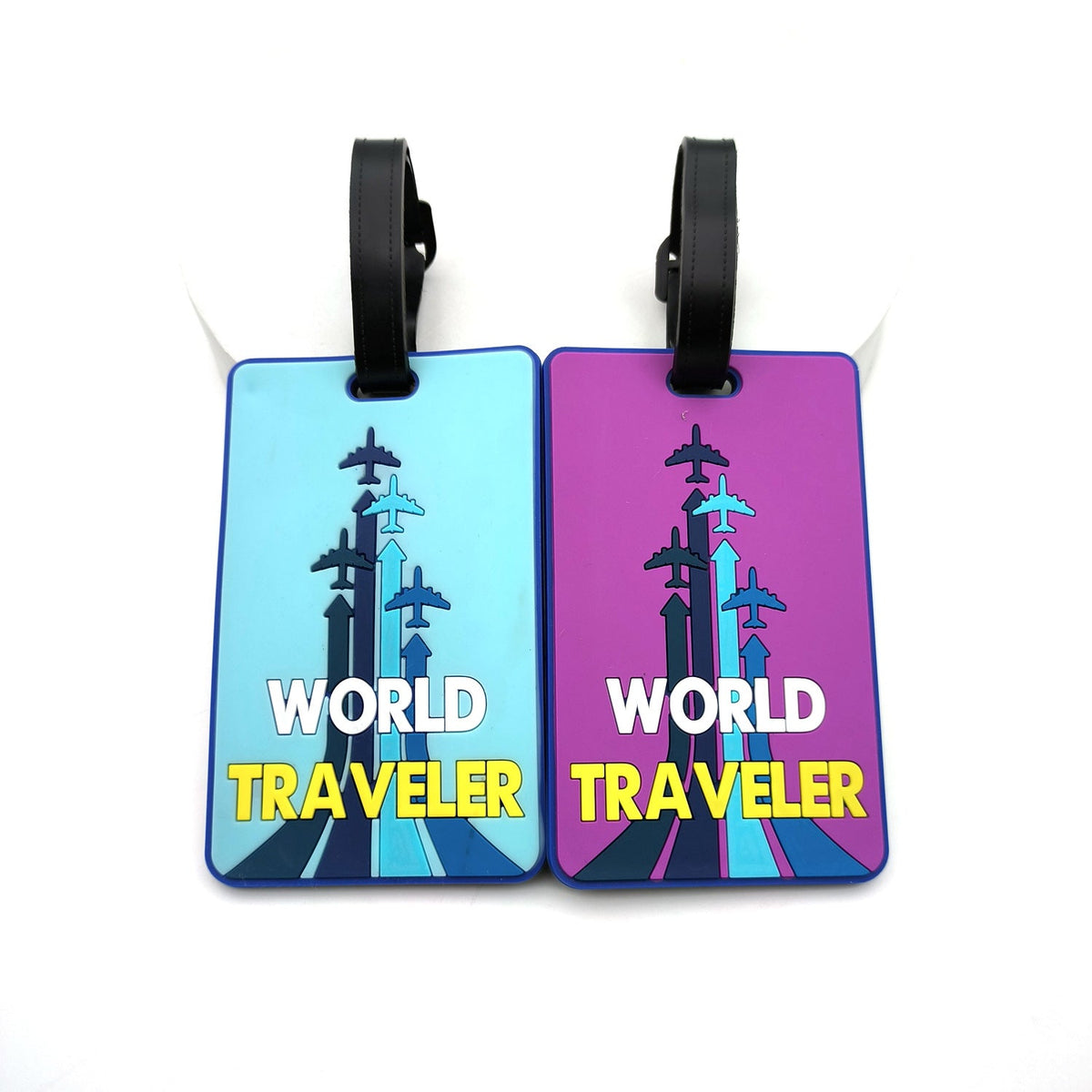 Travel-Themed Luggage Tag LoungeYard — product view 2
