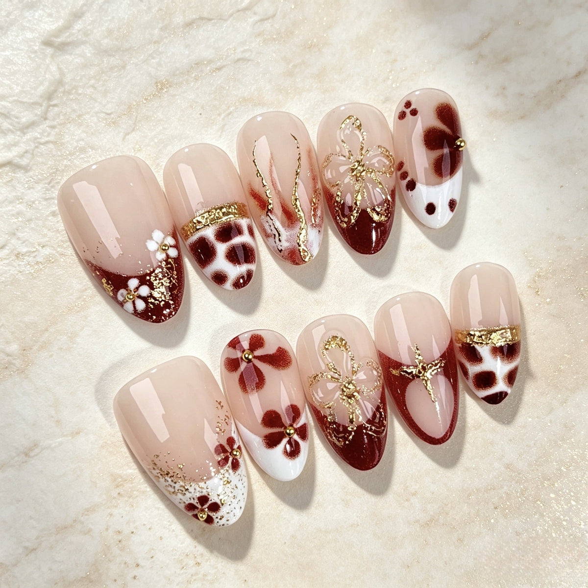 Artfully Designed Press-On Nail Set — product view 2