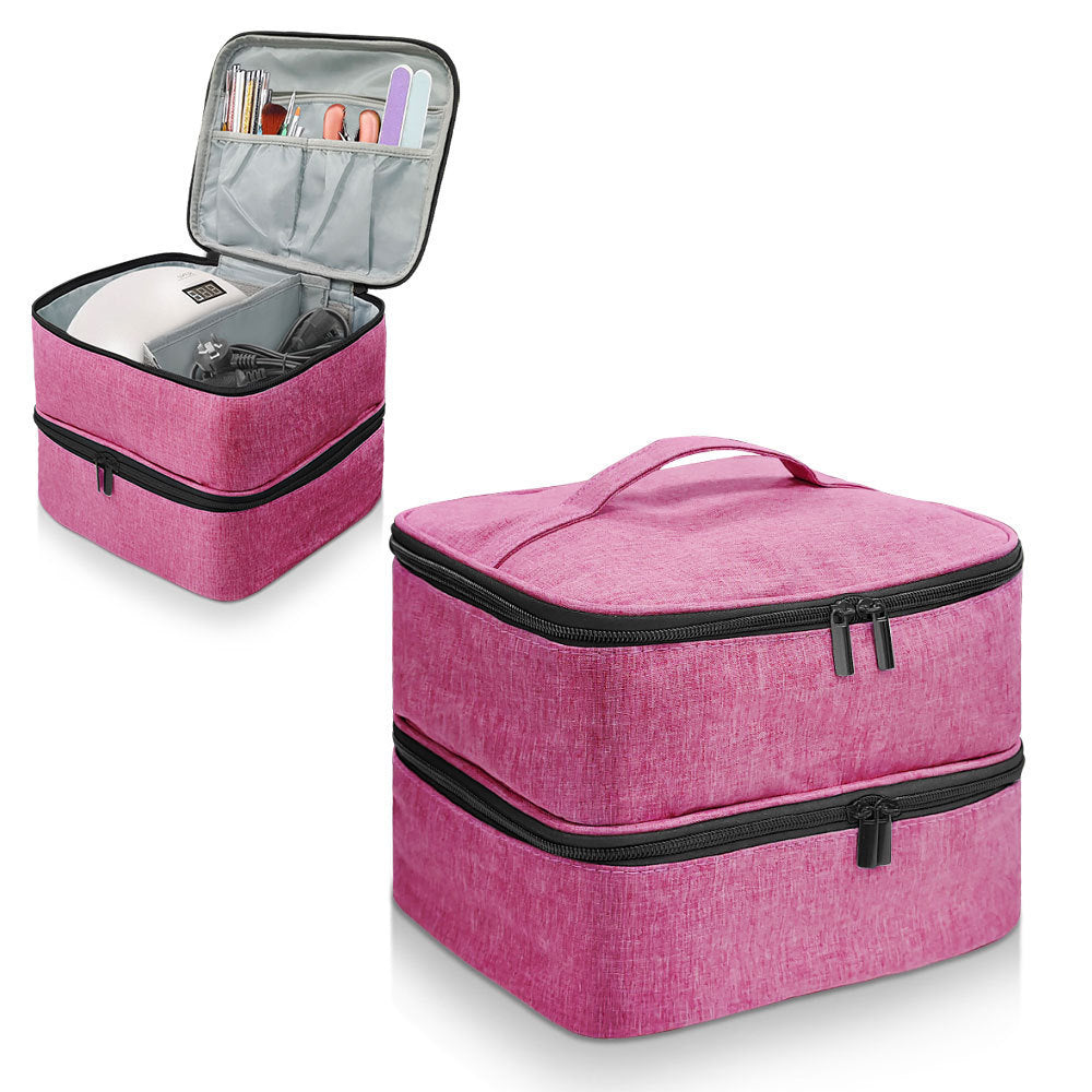 Travel bag with two compartments and practical carrying handle LoungeYard — product view 1