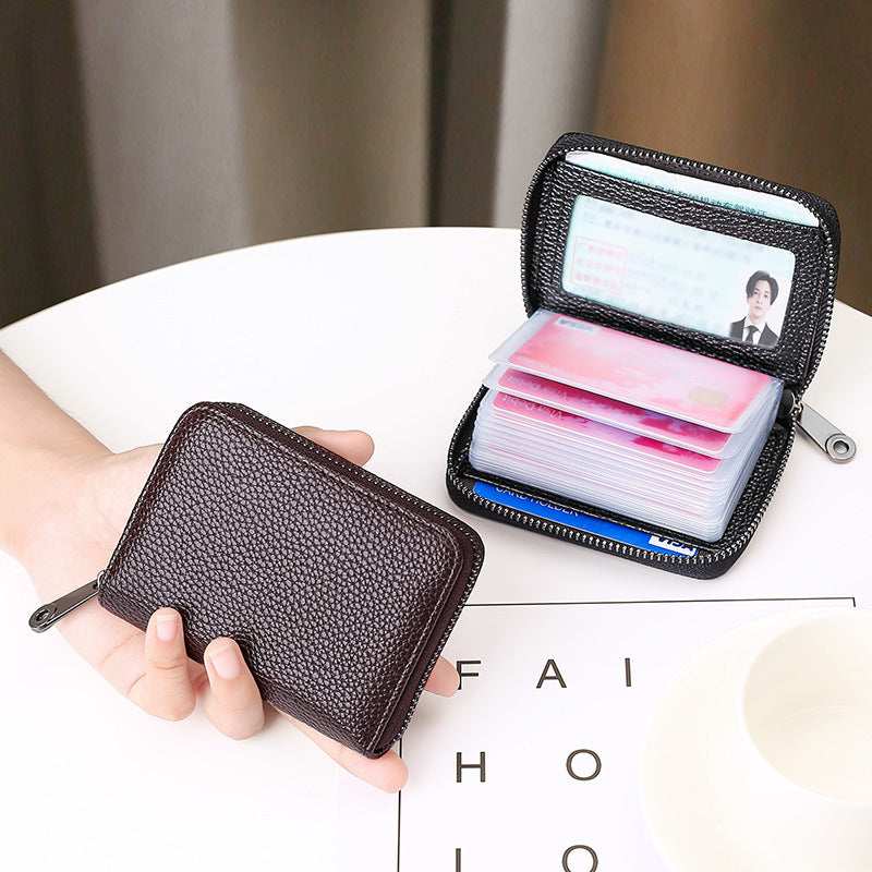 Compact Zippered Card Holder LoungeYard — product view 4