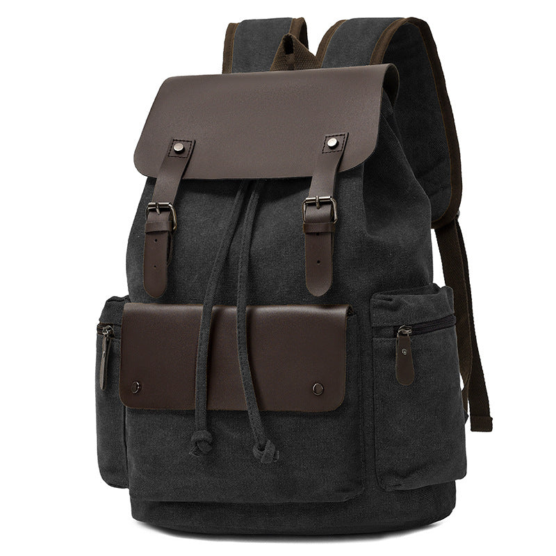 Vintage Canvas Rucksack LoungeYard — product view 6