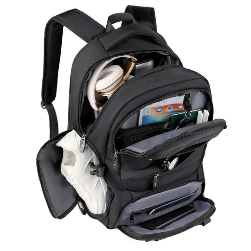 Multi-Functional Urban Laptop Backpack LoungeYard — product view 3