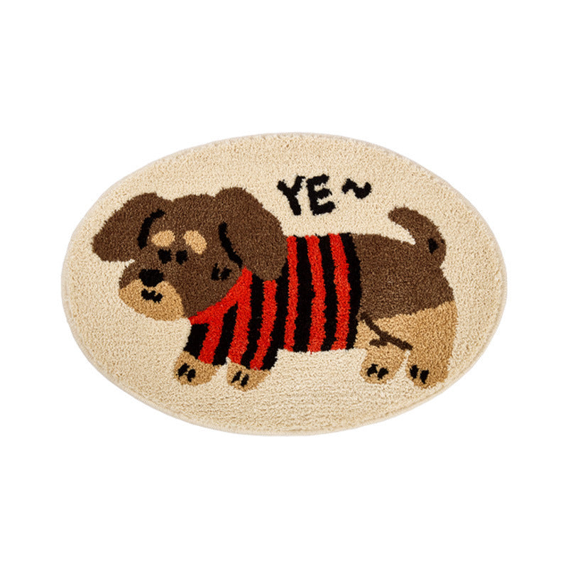 Playful Animal-Themed Bath Mat Bowlift — product view 5