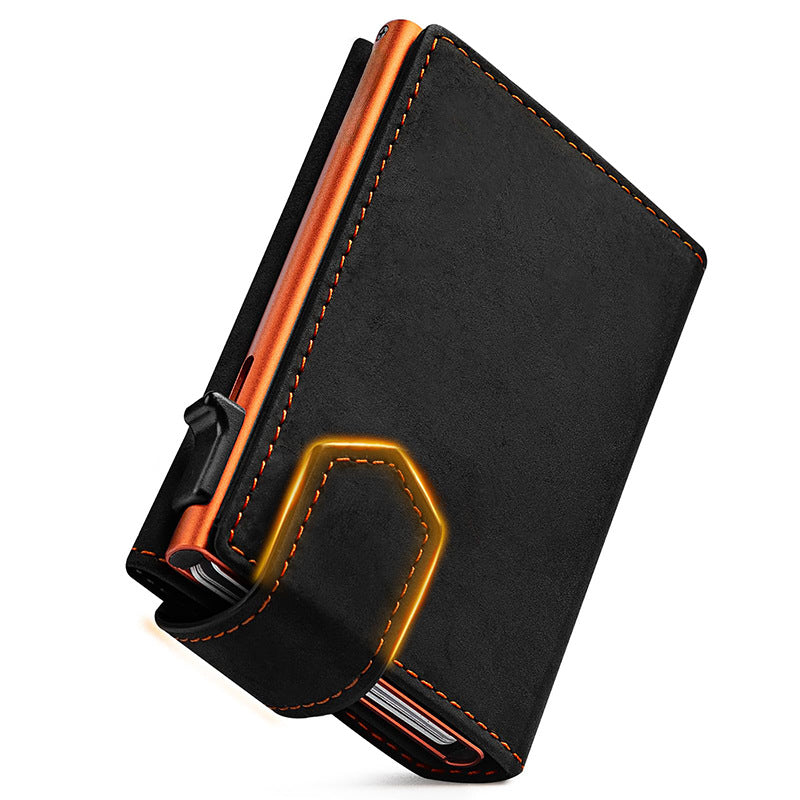 Leather Flip Wallet LoungeYard — product view 1