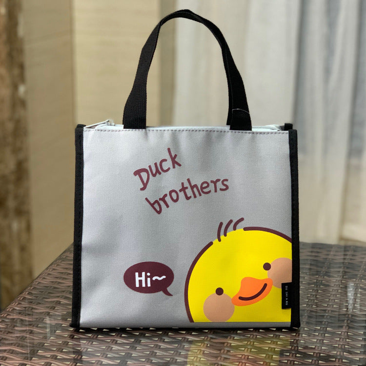 Cute Cartoon Lunch Bag LoungeYard — product view 6