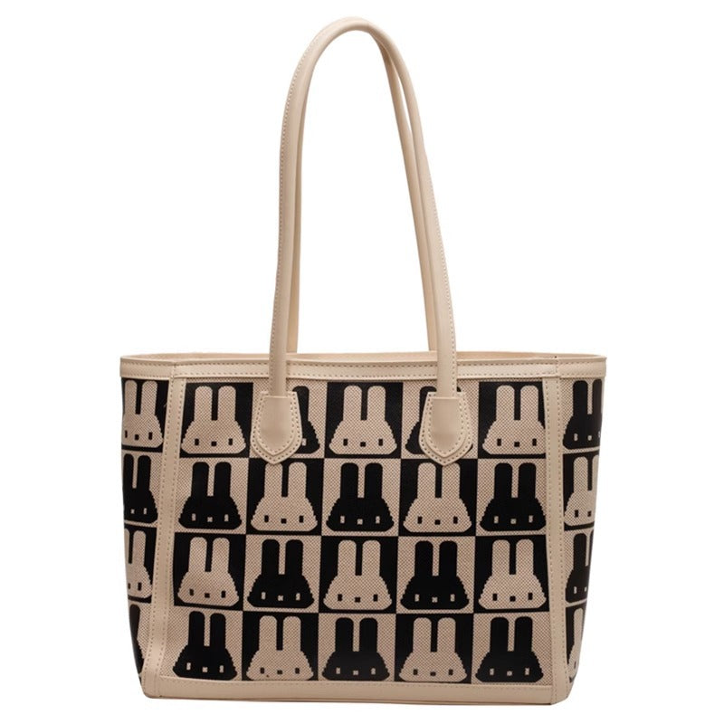 Playful Patterned Tote Bag LoungeYard — product view 5