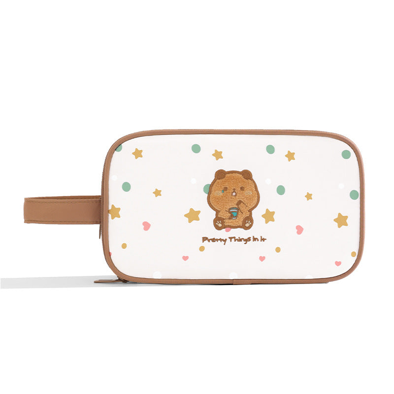 Cute Animal Pattern Makeup Pouch LoungeYard — product view 4