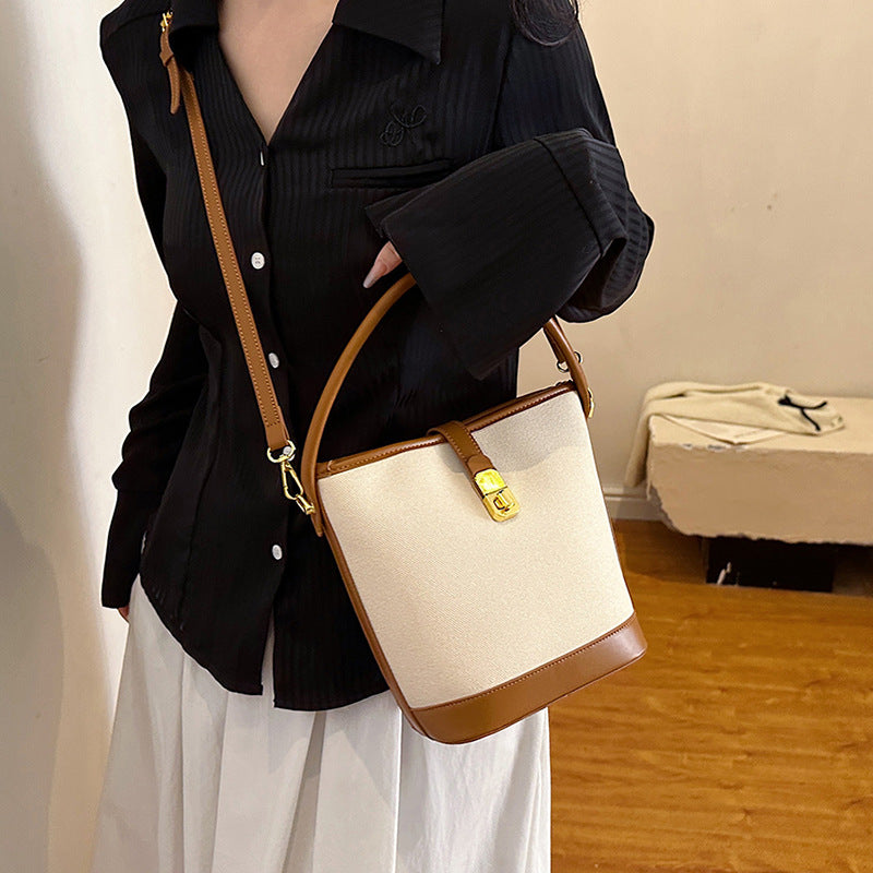 Modern Canvas Shoulder Bag LoungeYard — product view 4