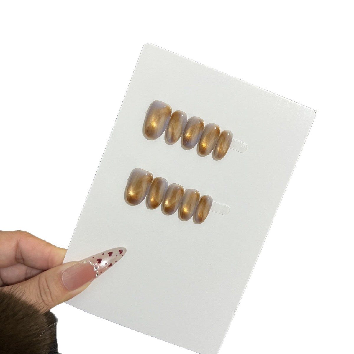 Glossy Gradient Press-On Nail Tips — product view 5