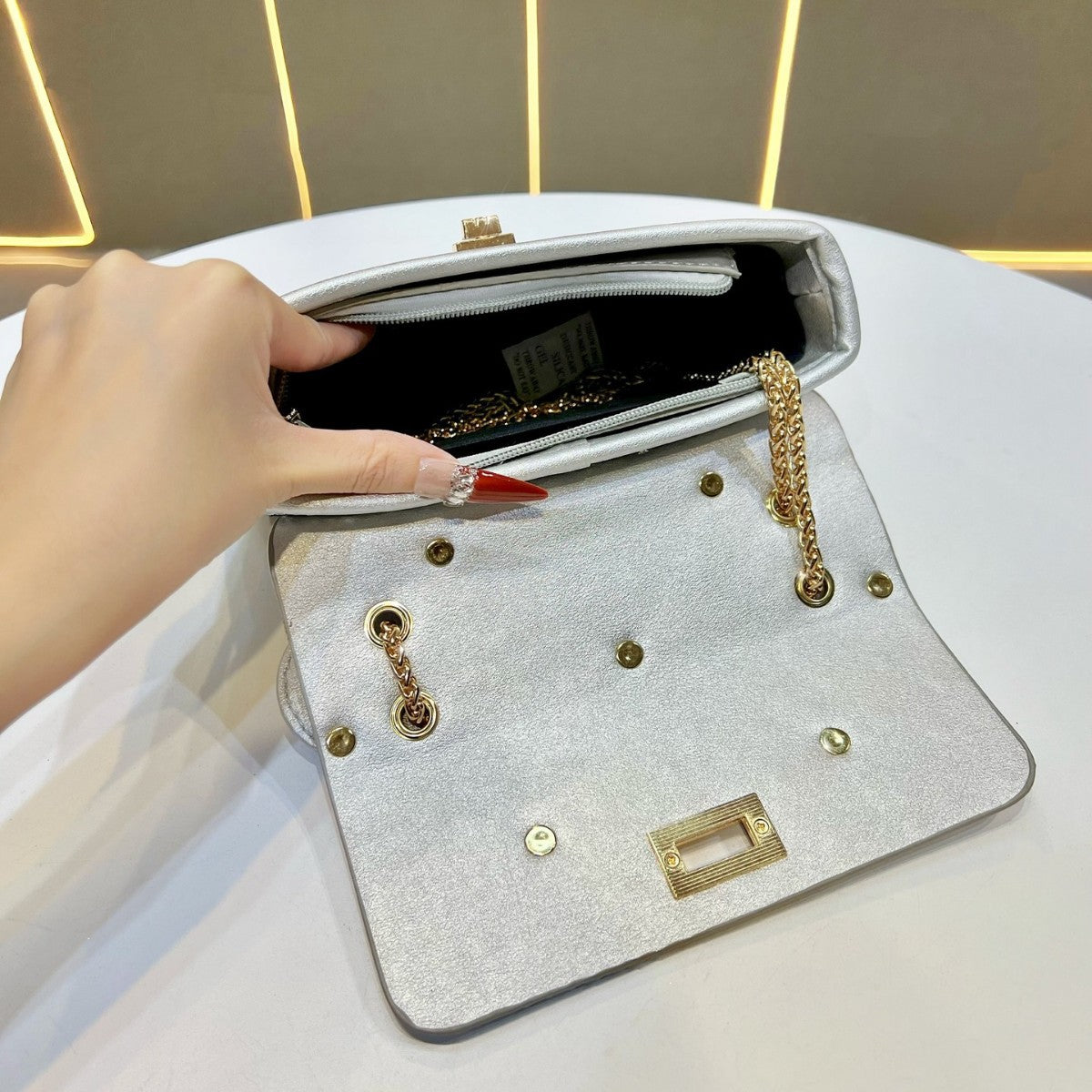 Sparkling Studded Evening Handbag — product view 3