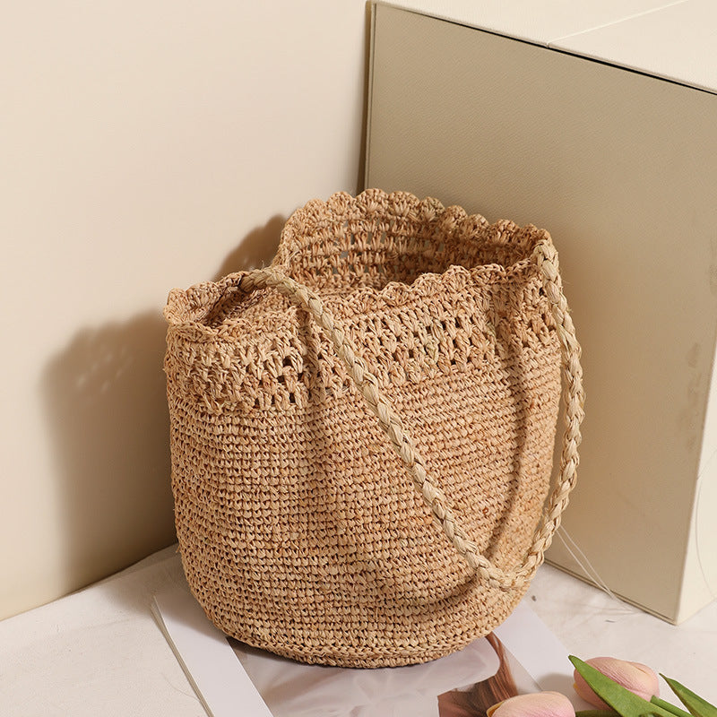 Braided Bast Bag LoungeYard — product view 4