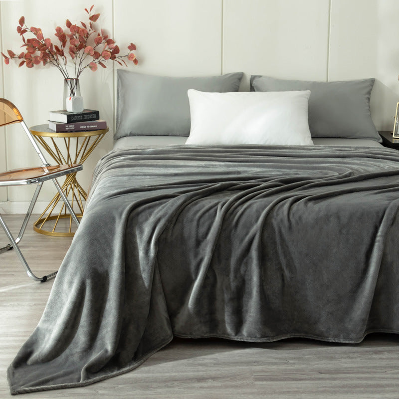 Plush Fleece Throw Blanket LoungeYard — product view 7