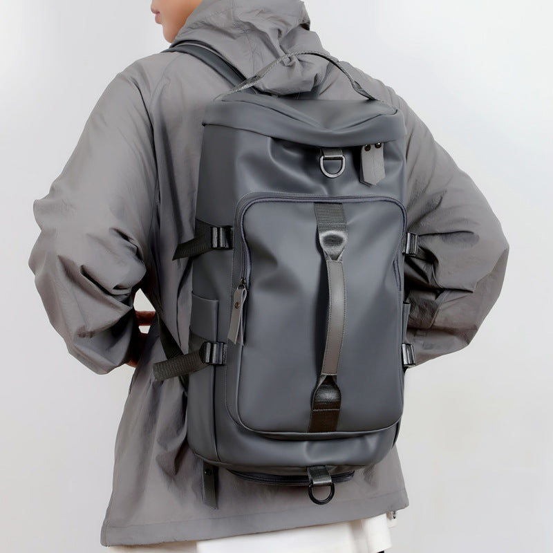 Waterproof backpack with ergonomic carrying system LoungeYard — product view 2